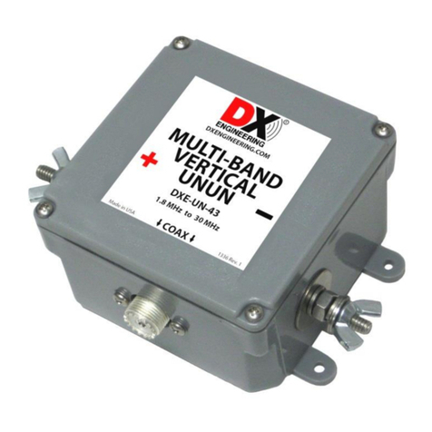 DX Engineering DXE-UN-43 User manual DX Engineering DXE-UN-43 User manual