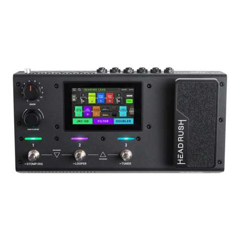 HEADRUSH MX5 quick start guide