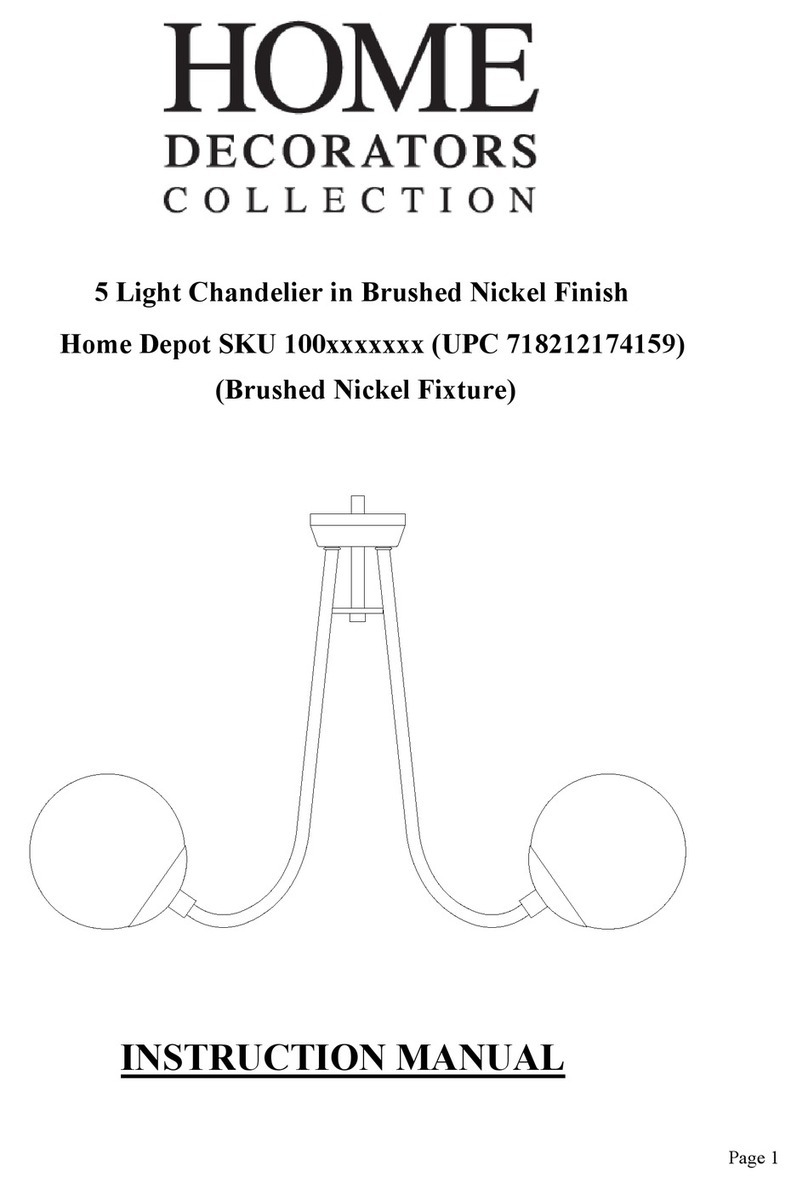 Home Decorators Collection 100 Series instruction manual Home Decorators Collection 100 Series instruction manual