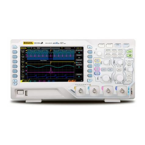 Rigol DS1000Z Series Quick start guide