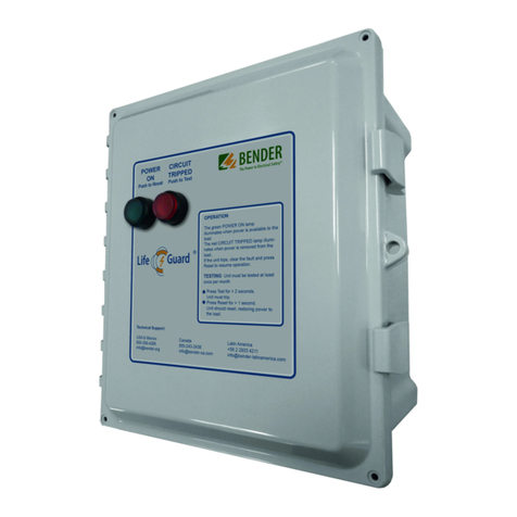 Bender LifeGuard LG2 Series quick start guide