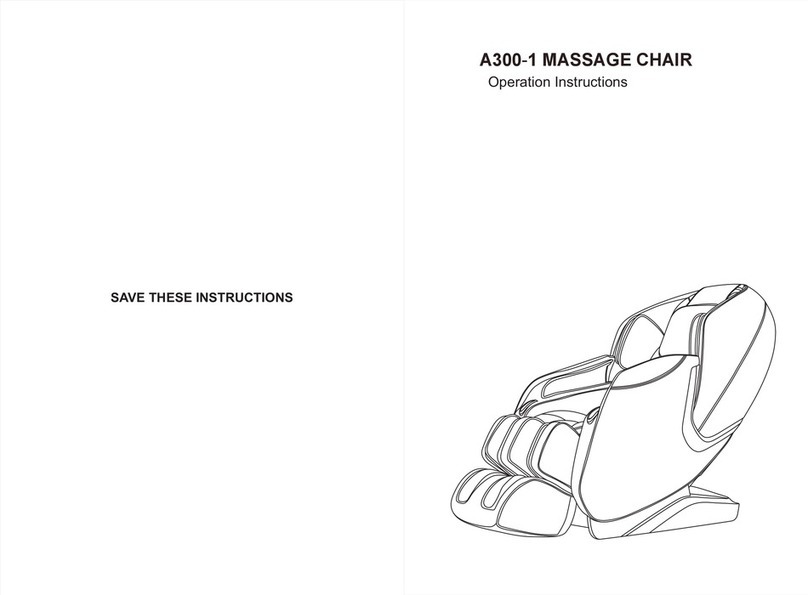 Rest Lords MASSAGGIO ECCELLENTE 2 PRO Operation instructions