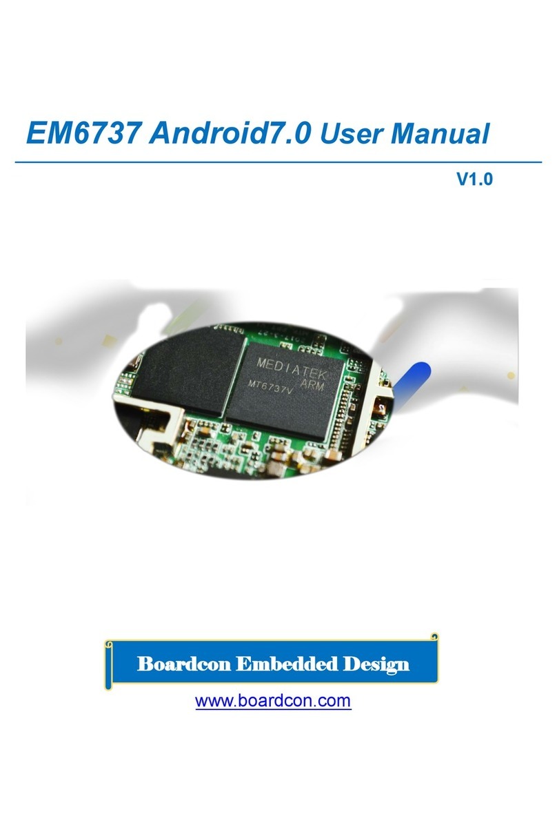 Boardcon Embedded Design EM6737 User manual