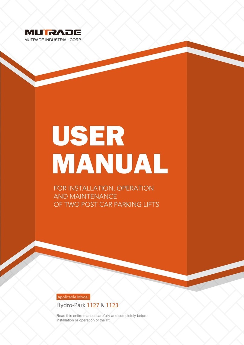 MUTRADE Hydro-Park 1127 User manual