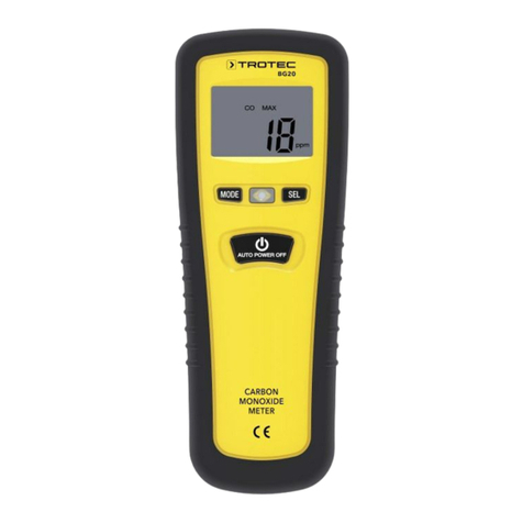 Trotec BG20 User manual Trotec BG20 User manual