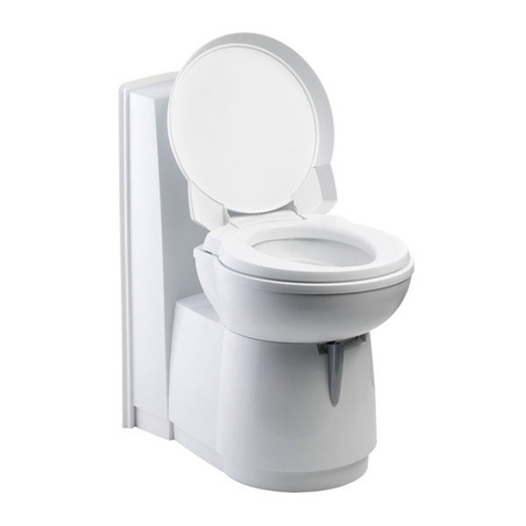 Thetford C-250 Series Instructions for use