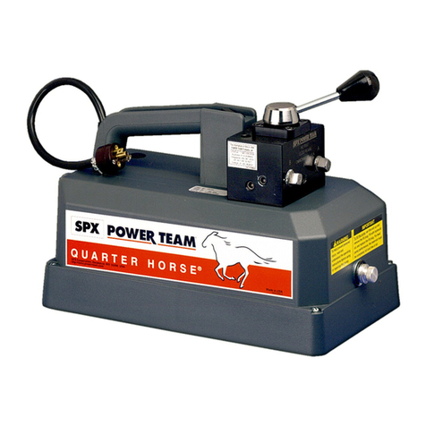 Power Team PE10 Series User manual