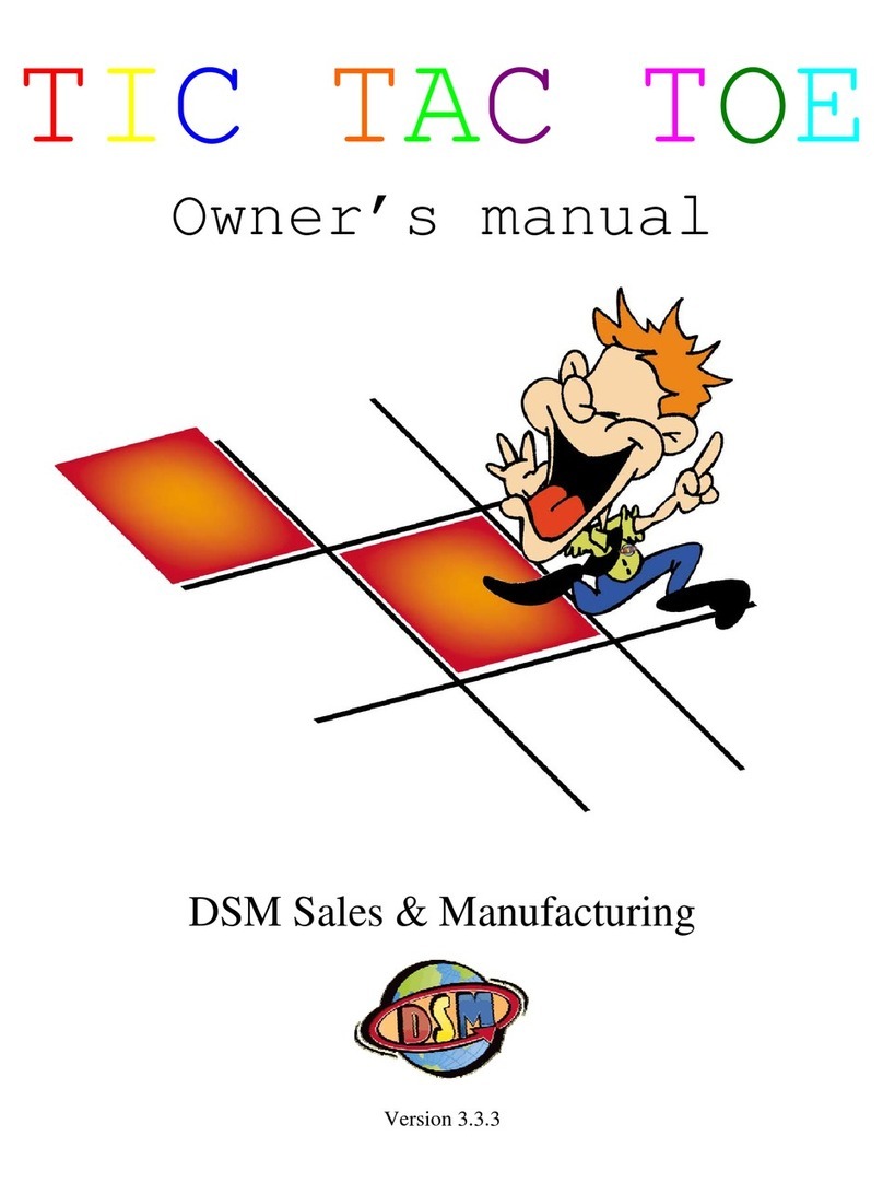DSM TIC TAC TOE User manual