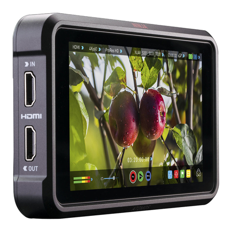 Atomos NINJA V+ quick start guide