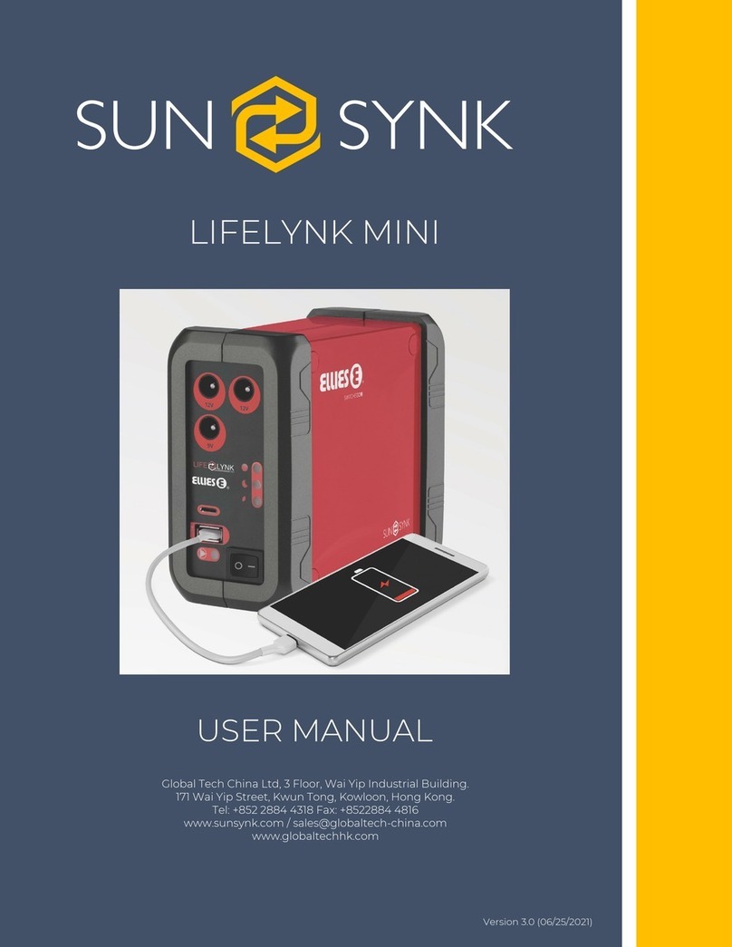 SunSynk LIFELYNK MINI user manual