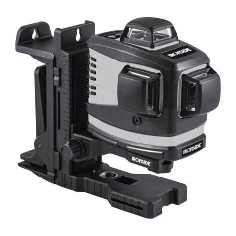 Ironside Prolaser 3D All-Lines GREEN manual