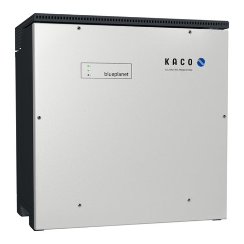 Kaco blueplanet 92.0 TL3 manual Kaco blueplanet 92.0 TL3 manual