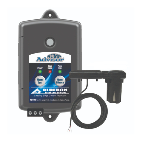 Alderon Industries Sump Advisor 2000514 User manual Alderon Industries Sump Advisor 2000514 User manual