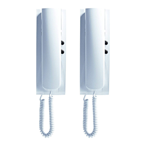 Vimar Elvox 885E/S Installer's guide