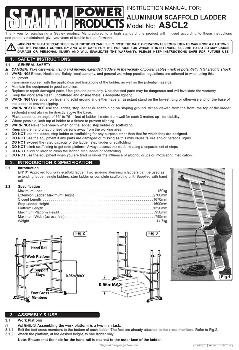 Sealey ASCL2 instruction manual