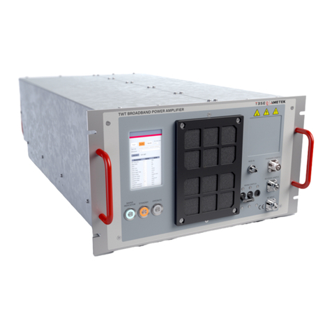 Ametek Teseq TWT Series User manual