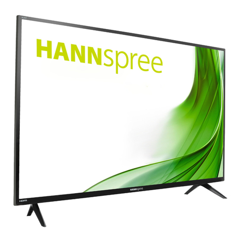 HANNspree HL407UPB User manual