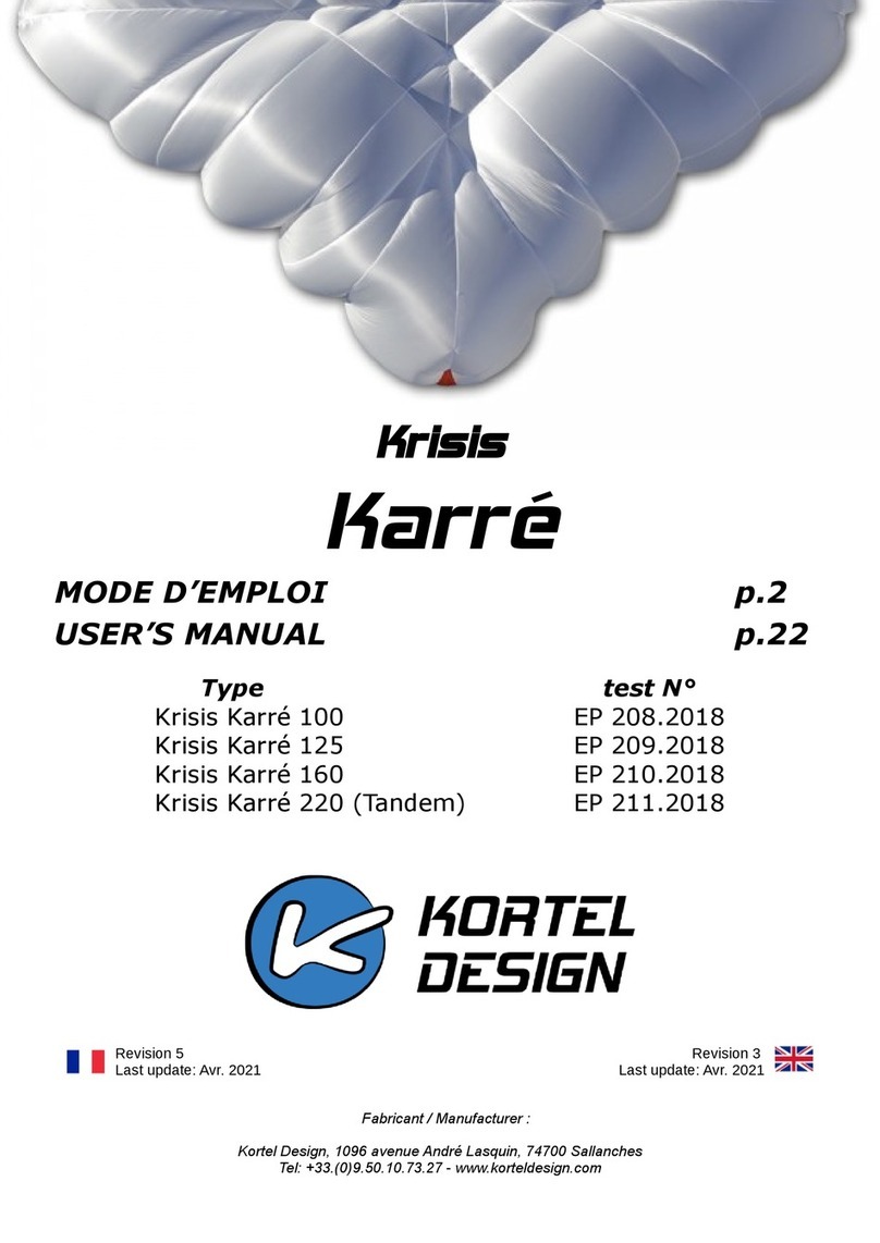 Kortel Design Krisis Karré 100 user manual