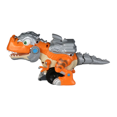 MGA Entertainment Little Tikes T-Rex Strike RC User manual