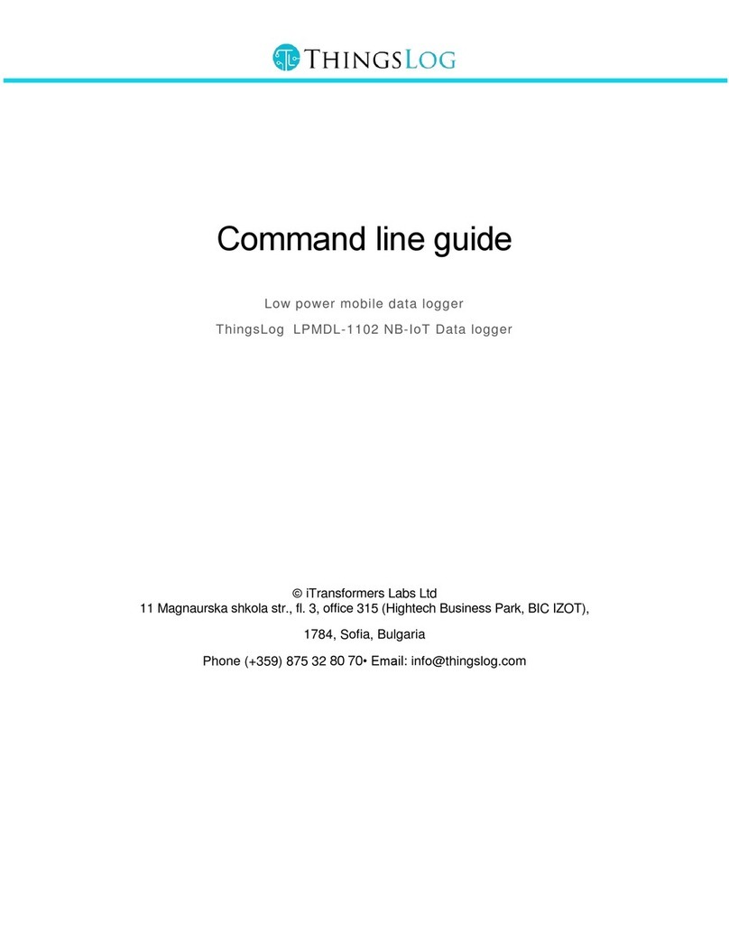 ThingsLog LPMDL-1102 quick start guide
