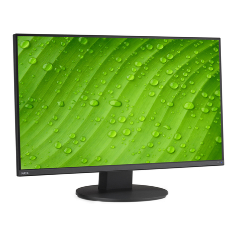 NEC AccuSync AS271F User manual