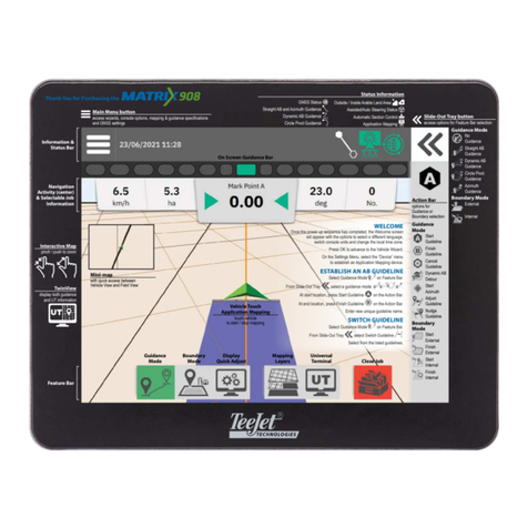 TeeJet MATRIX 908 User manual