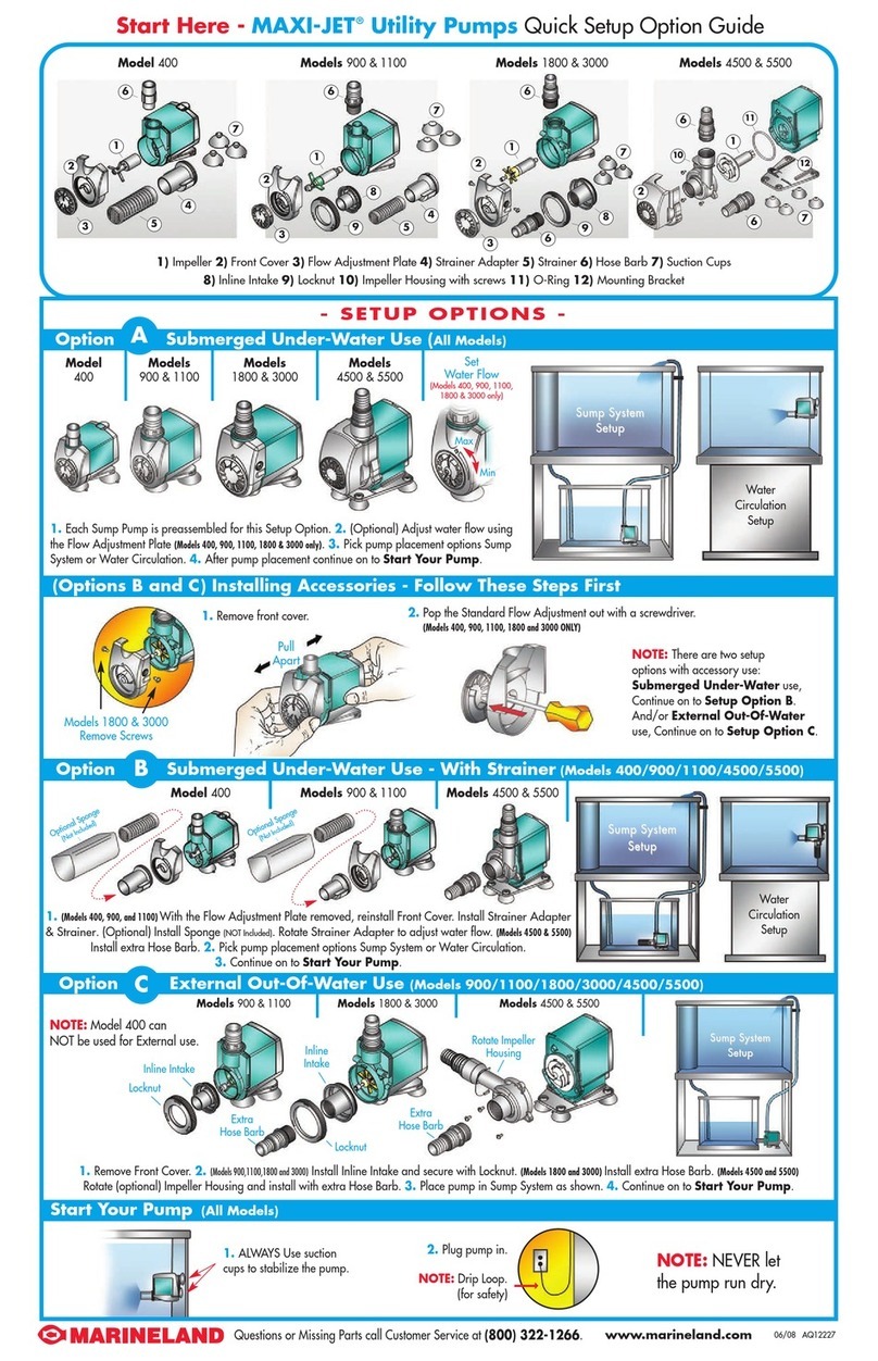 Marineland MAXI-JET 400 Start here