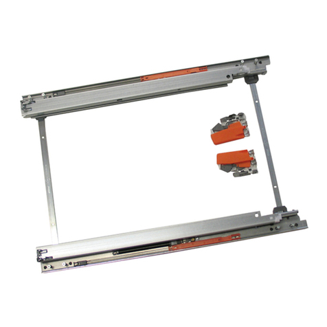 BLUM TANDEM plus BLUMOTION 568R User manual