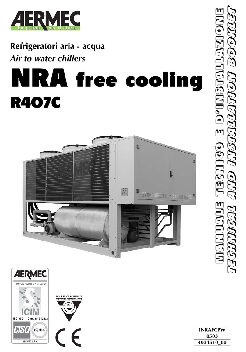 AERMEC NRA Technical and Installation Booklet