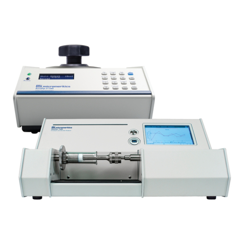 Micromeritics GEOPYC 1365 User manual