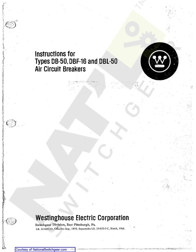 Westinghouse DB-50 User manual