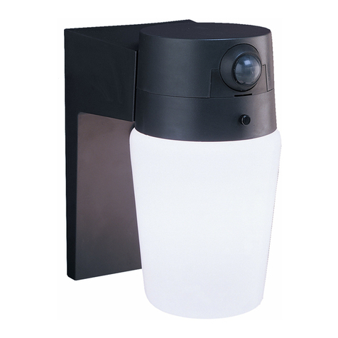 Heath Zenith Motion Sensor Entryway Light SL-5610/15 User manual