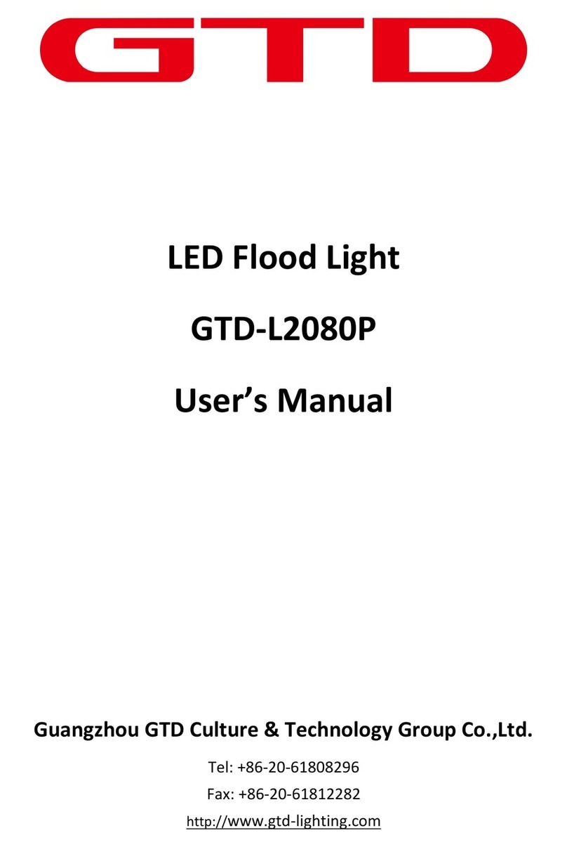 GTD GTD-L2080P user manual