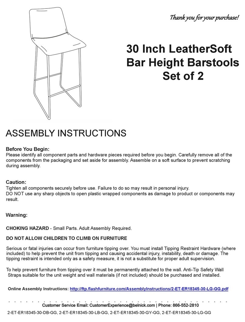 Belnick 2-ET-ER18345-30-DB-GG Assembly instructions