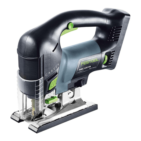 Festool Carvex PSB 420 EBQ User manual