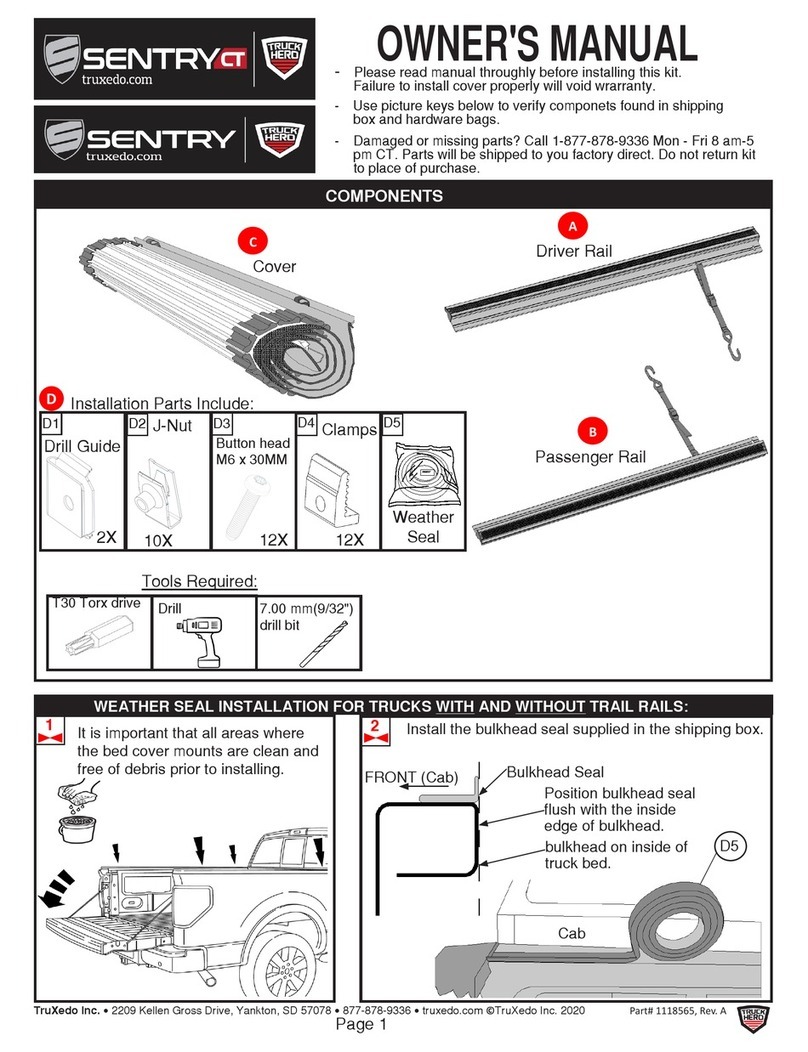 Truck Hero Sentry CT owner's manual