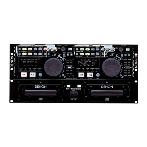 Denon DN-D9000 User manual
