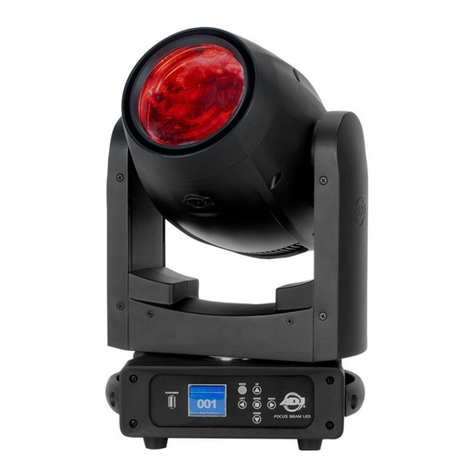 ADJ FOCUS BEAM LED User manual ADJ FOCUS BEAM LED User manual