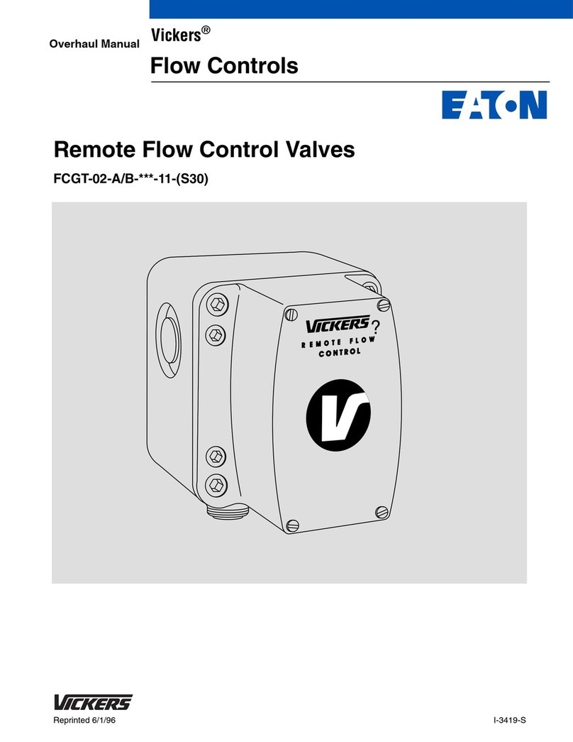Eaton Vickers FCGT-02-A-11 Series Overhaul manual