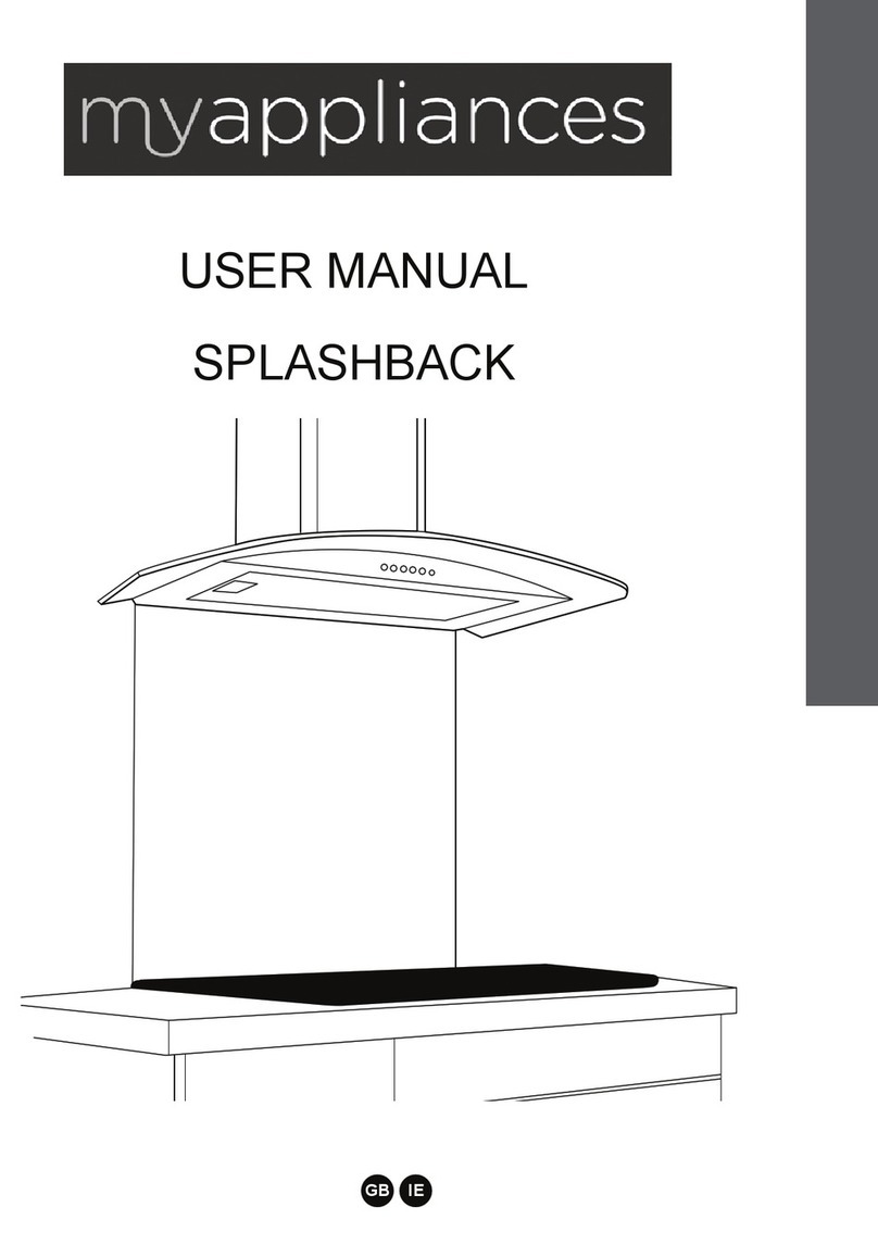 myappliances SPLASHBACK user manual myappliances SPLASHBACK user manual
