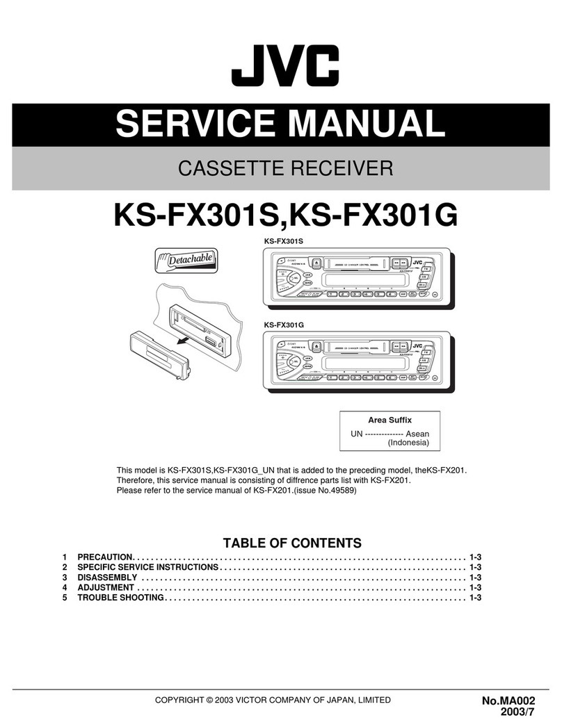 JVC KS-FX301S User manual