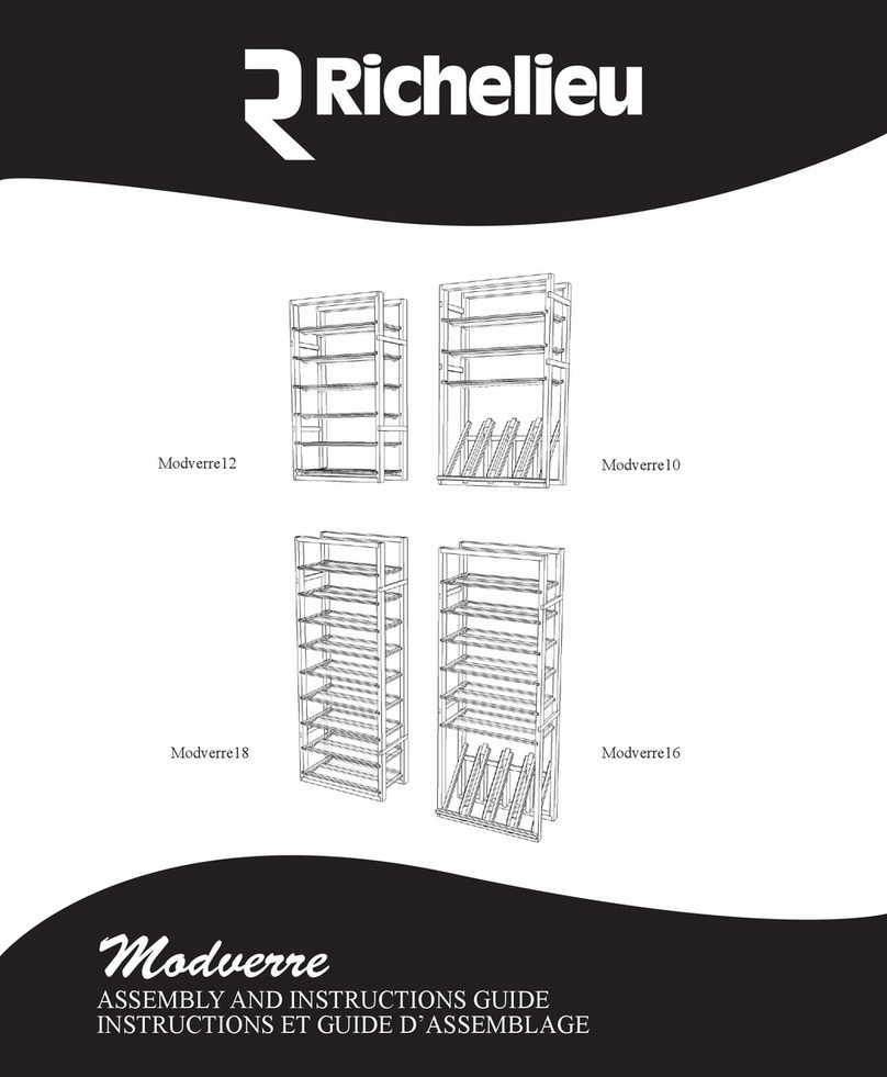 Richelieu Modverre12 Assembly and Instruction Guide