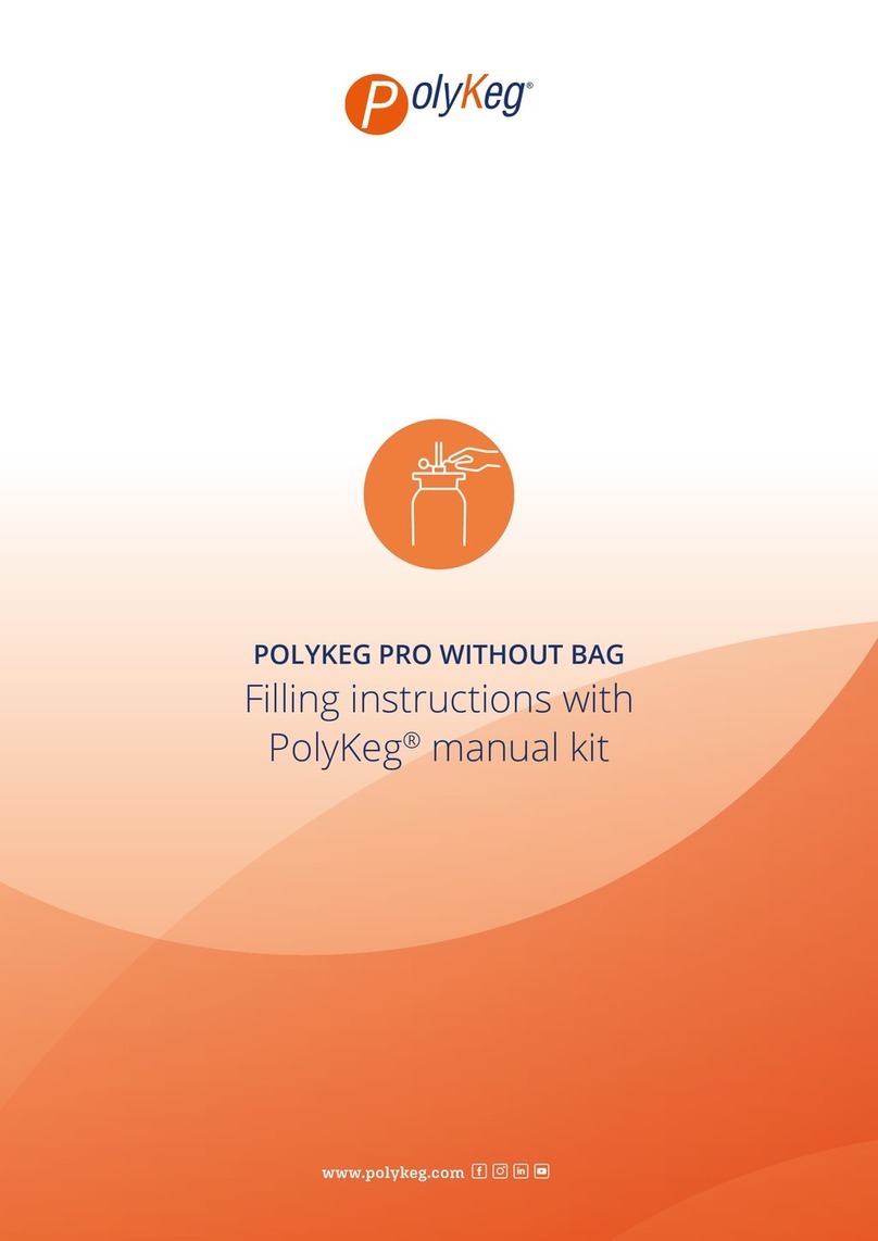 PolyKeg PRO Filling instructions