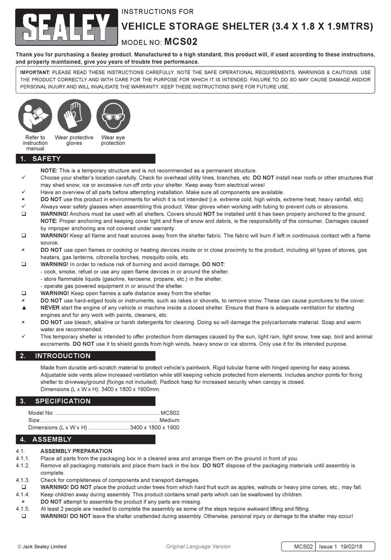Sealey MCS02 User manual