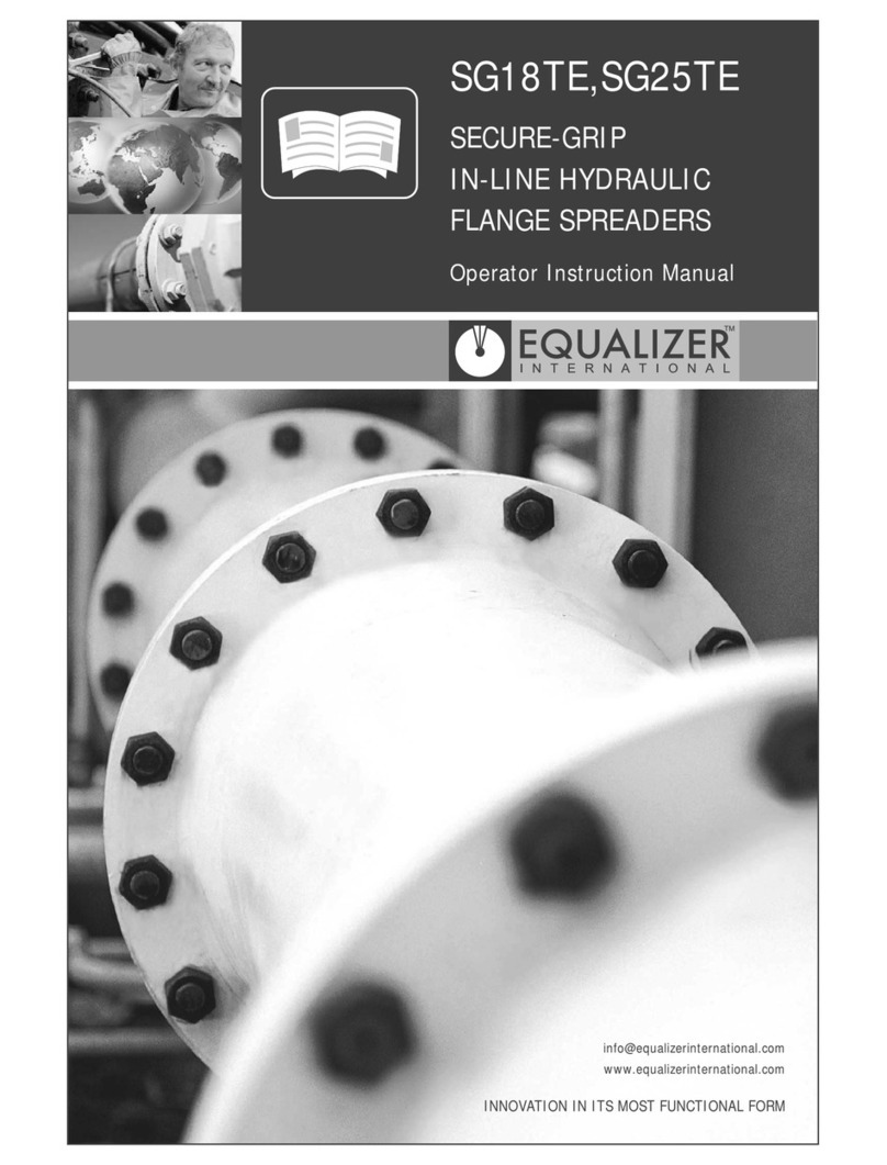 Equalizer International SG18TE Operator's instruction manual