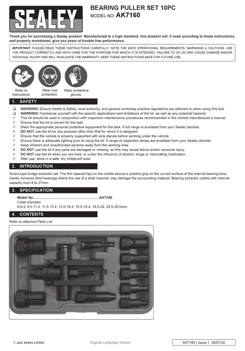 Sealey AK7160 User manual