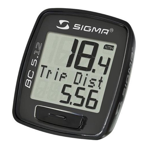 Sigma BC 12.12 User manual