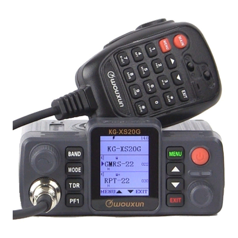 Wouxun KG-XS20G owner's manual