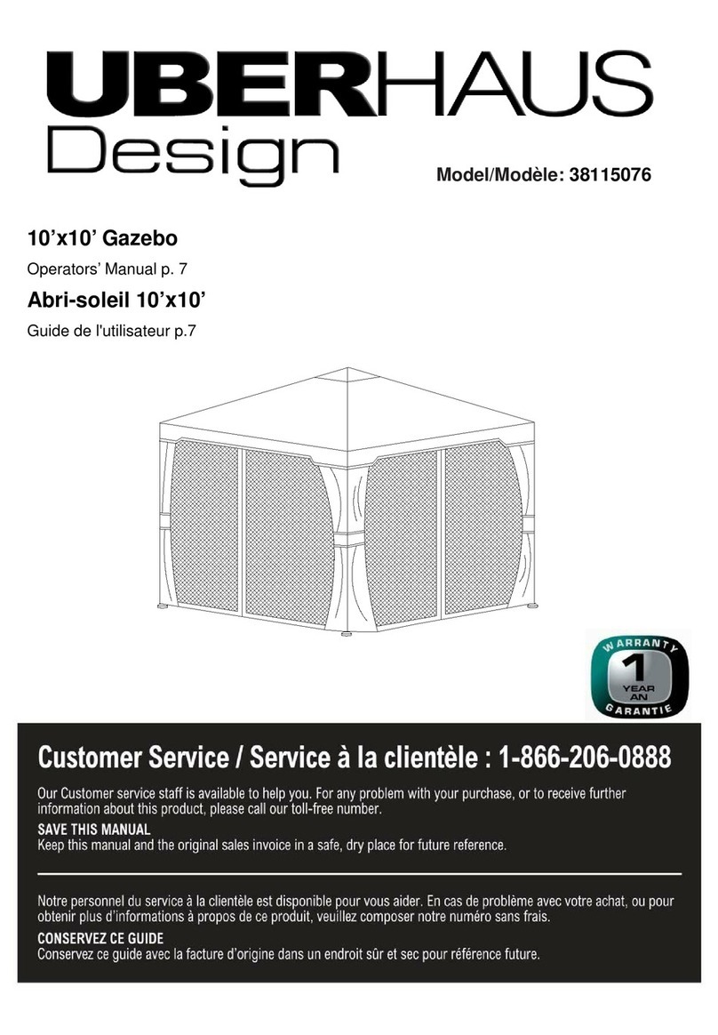 UBERHAUS DESIGN 38115076 Operator's manual