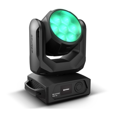 Cameo EVOS W3 user manual